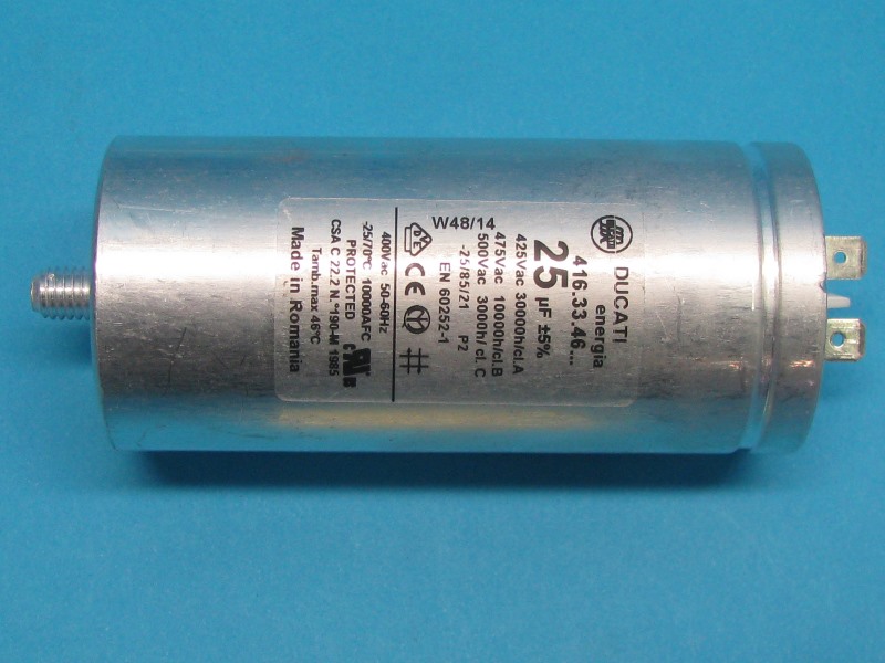 KONDANSATÖR 25MF-450V 41633.4664