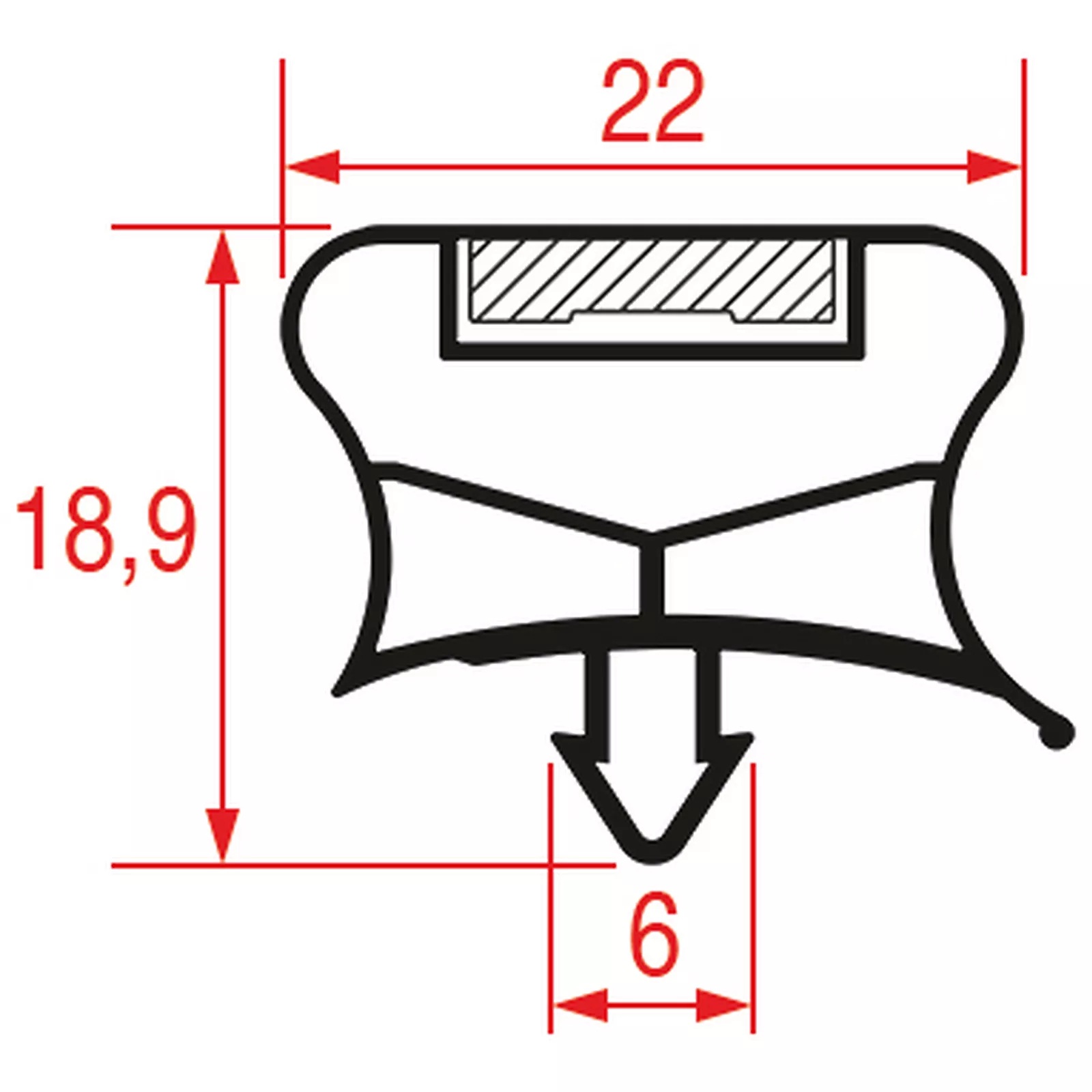 Kapı Contası 77X82CM-icematic V10