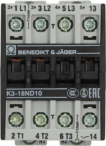 CONTACTOR BENEDIKT/JAGER K3-18ND10