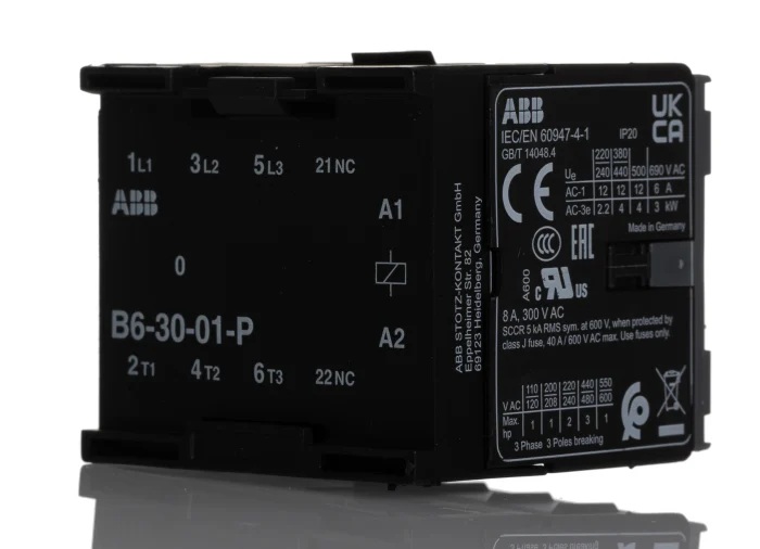 KONTAKTÖR 230V 8A B6-30-01-P ABB