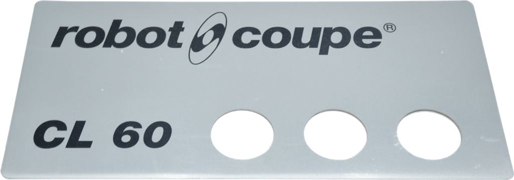 ROBOT COUPE CL60D ÖN PLAKA