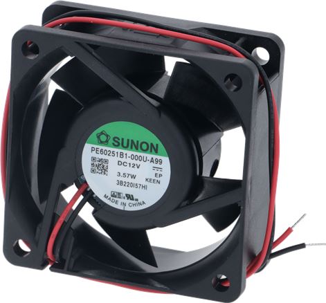 FAN; 60X60X25 TYPE 622HH; 3,5W  PE60251B1-000U-A99